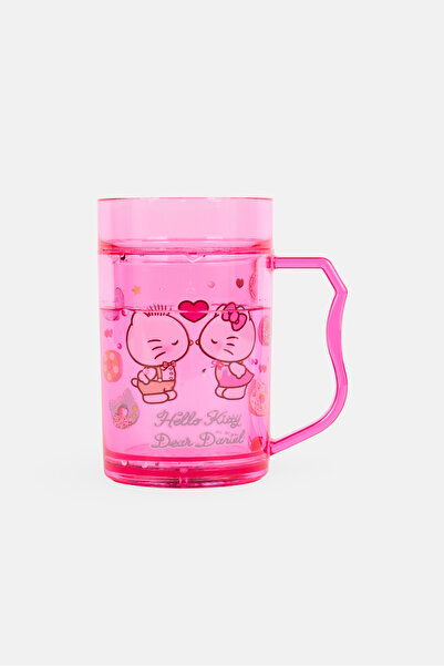 SANRIO Hello Kitty And Dear Daniel Mug With Lid, Pink