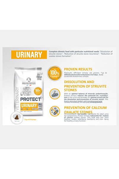 Pro Nutrition Protect Urinary-Cat Food For Adult/Adult Sterilised 2kg