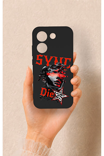 Vip Case Poco X8 Pro Uyumlu Sync Die Desenli Silikon Kılıf