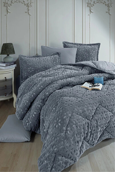 Clasy Wellsoft Jacquard Single Sleeping Set Babil V4 Gray