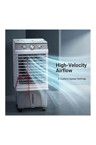 Generic Brand 12 L Portable Evaporative Air Cooler with Stand, Cooling Fan fo...