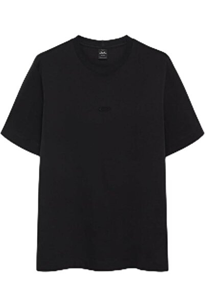 Oakley Stacked Flow Men's T-Shirt-Foa407928Blk