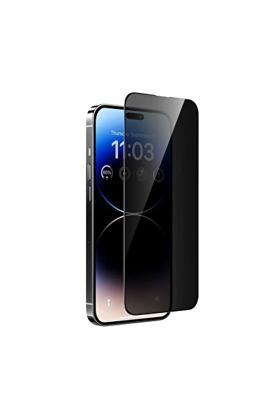 Cellara Folie Protectie Ecran Sticla 3D Privacy Pentru iPhone 17 Air - Negru
