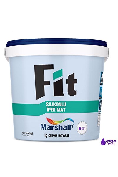 Marshall Fit Silikonlu İpek Mat Silinebilir Iç Cephe Boyası