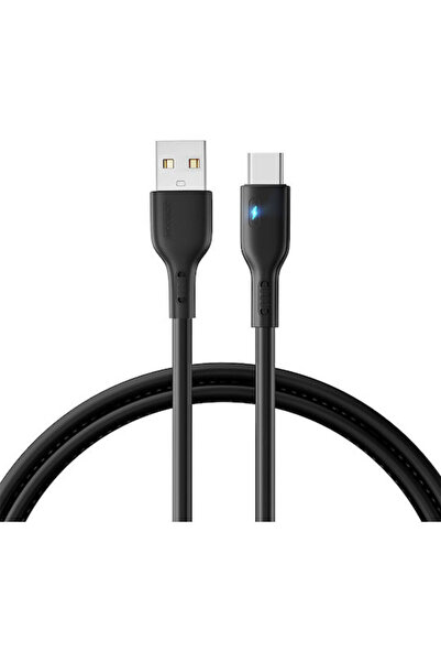 Joyroom S-UC027A13 Καλώδιο USB 2.0 USB-C Αρσενικό - USB-A Μαύρο 1.2μ