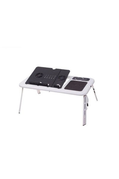 E-Table Πτυσσόμενο τραπέζι λάπτοπ με 2 ανεμιστήρες ψύξης LD09 -OEM.