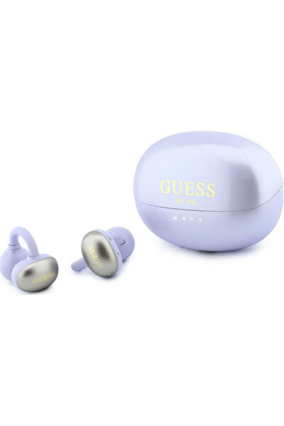 Guess Ακουστικά Bluetooth Handsfree Ανοιχτού Τύπου με Κλασικό Λογότυπο, Ανθεκ...