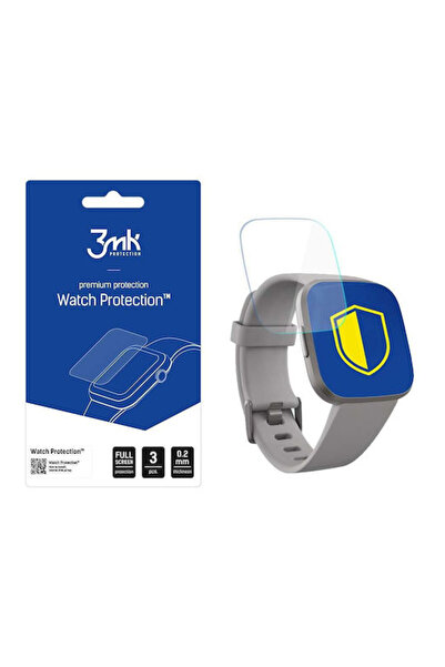 3MK ARC Προστατευτικό Οθόνης για το Fitbit Versa 2, 3 τεμάχια