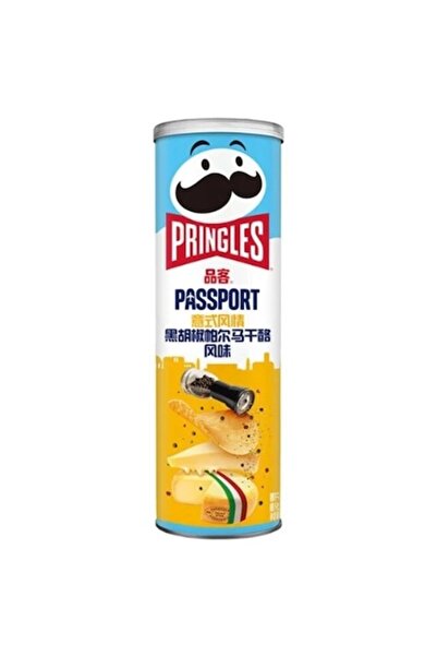 Pringles Chipsuri în stil italian cu piper negru și parmezan 110g