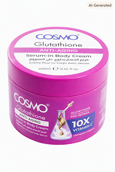 Cosmo Cosmo Pro-Retinol Glutathione Anti-Aging Body Cream-400Gr