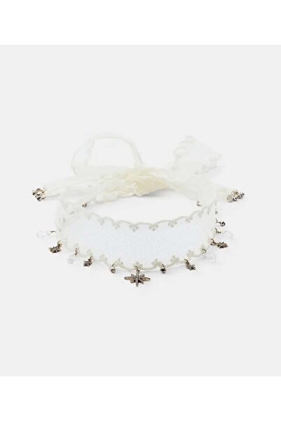 Venus Design Tulle Charm Choker Necklace