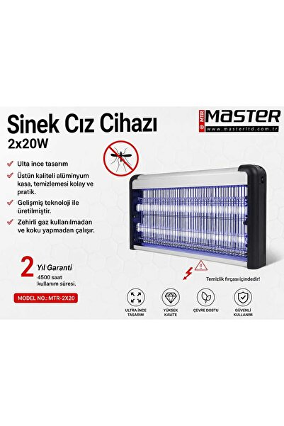 Master SİNEK ÖLDÜRÜCÜ - SİNEK CIZ CİHAZI