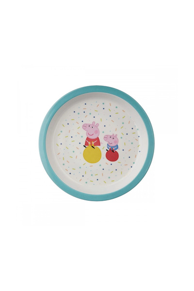 Petit Jour Paris Farfurie Ø 18 cm albastră Peppa Pig