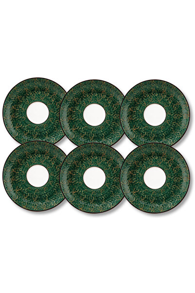WILMAX ENGLAND Set 6x farfurioare ceașcă Wilmax ColorBoom, porțelan, Verde, 1...
