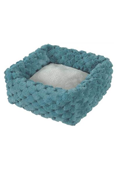 Zolux Abelha Squared Pet Bed Blue, XLarge