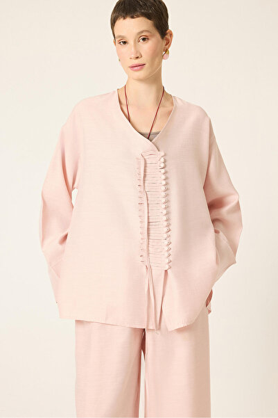 Touché Privé Linen Tunic Pants Suit