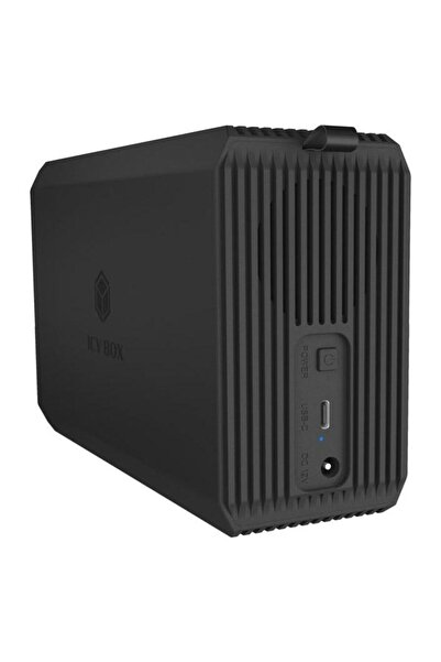 ICY BOX IB-RD3720-CU3 Rack pentru hard disk, 2.5"/3.5", Type-C, USB 3.2, Negru