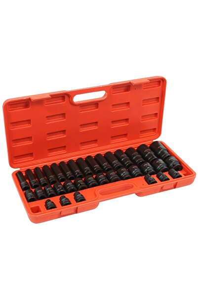 VERKE Set de chei tubulare, cu impact 1/2 ", Verke, 35 piese, V39469