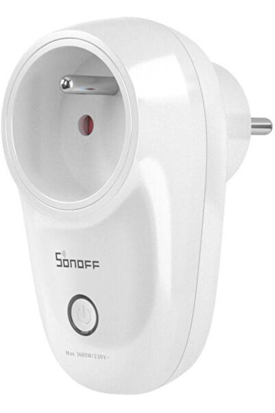 Sonoff S26 R2 Έξυπνη Μονή Πρίζα Γαλλίας (Τύπου Ε) Κωδικός: S26R2TPE-FR