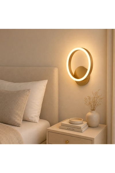 ERSTE LICHTING Aplica Aura LED 20W 3CCT 1500lm, auriu