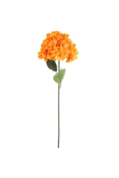 Goliat RAMURĂ DE HORTENZIE PORTOCALIE DE 68 CM