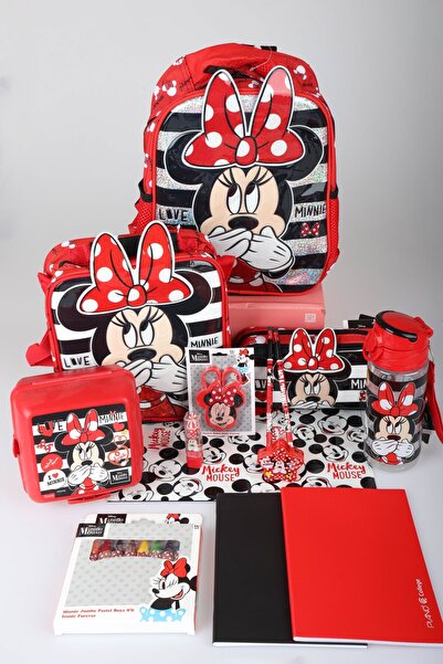 Minnie Mouse x Σετ γραφικής ύλης με άδεια χρήσης Dekomus, μονόχωρο, μικρού με...