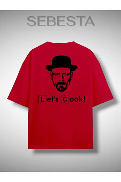 Sebesta Fashion Let’S Cook Printed Premium Oversize T-Shirt