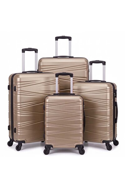 Dubai Power 4-Piece ABS Hard Shell Luggage Set 20/24/28/32 Inch, TSA Lock, 36...