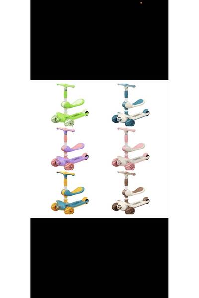 Generic Brand TROTINETA 2/1 ROTI SILICON CU LED