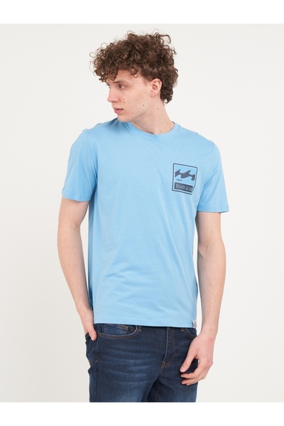 Kenvelo - Tricou barbat cu maneca scurta si imprimeu