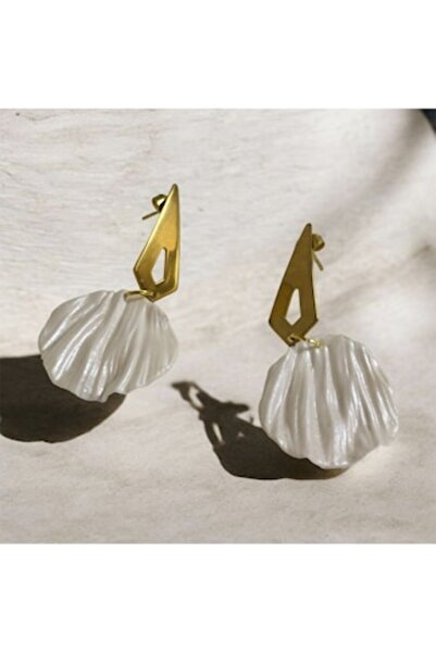 OEM Petal earrings made of polymer clay and stainless steel