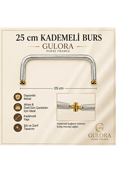 gulora 25 cm Graduated Burs