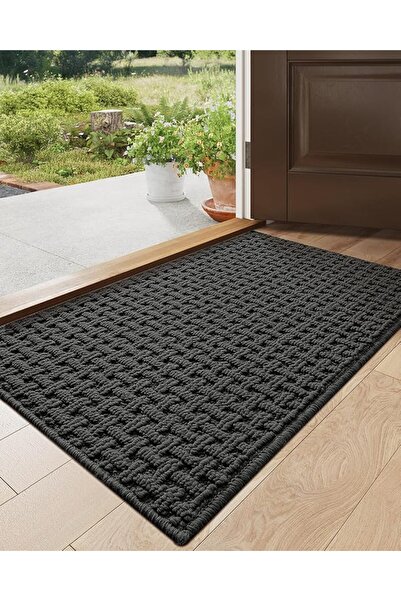 dexi Front Door Mat Inside Entrance Non Slip 44 x 76 cm, Washable Indoor Door...