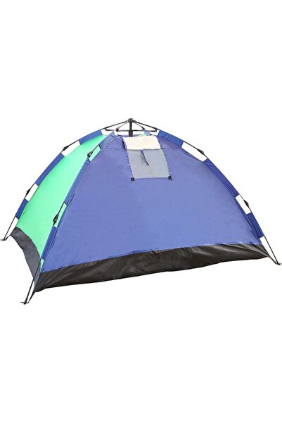 ROYALFORD Season Tent for 8 Person, 1.65 m x 2.5 m x 2.5 m Size, Blue/Green