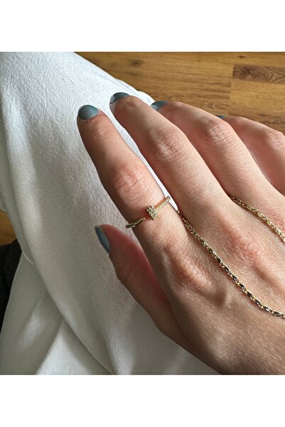 ringbox Gold Stone Thin Ring