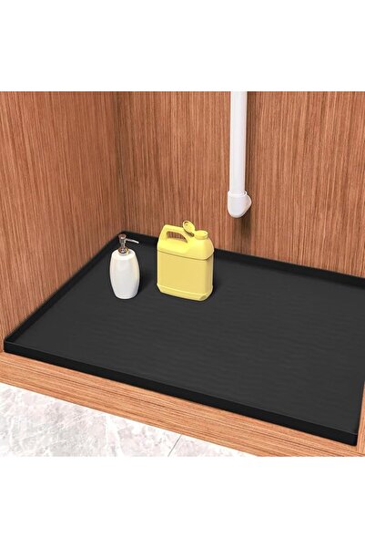 GENERAL URMONA Waterproof Silicone Under Sink Mat Shelf Liner for Kitchen and...