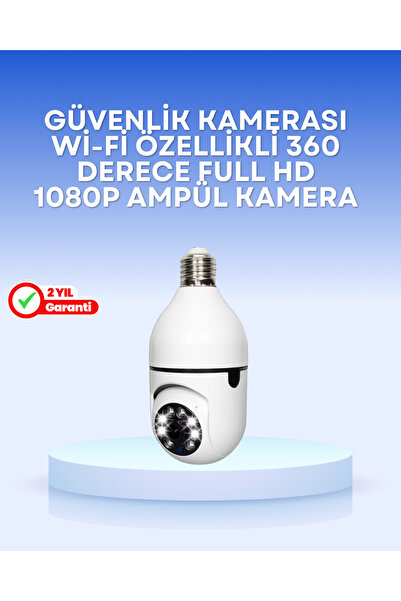 Hsc bilişim Duy Uyumlu Akıllı Güvenlik Kamerası – Basit Kurulum Ve Net Görüntü