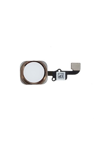 OEM Apple Κουμπί Home με μεμβράνη PCB για iPhone 6 - Λευκό/Χρυσό