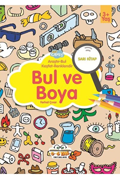 0-6 Yaş Yayınları البحث عن الكتاب الأصفر والطلاء