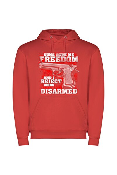 iLovePrints Silenced Freedom: Controversial Poster Φούτερ με κουκούλα σε χρώμ...