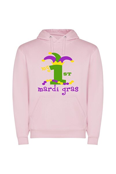 iLovePrints Regal Number One Princess Φούτερ με κουκούλα σε χρώμα Ροζ