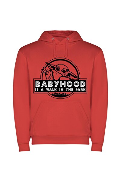 iLovePrints Babyhood in Naboo: A High-Quality Walk Φούτερ με κουκούλα σε χρώμ...