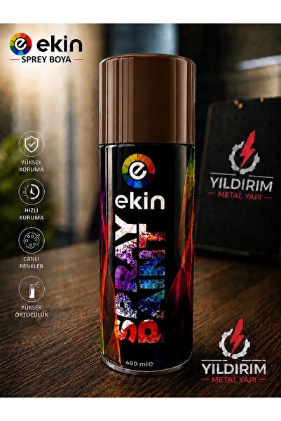 EKİN SPREY BOYA 400 ML KAHVERENGİ