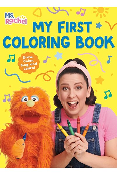 Ms. Rachel My First Coloring Book Mr. Richal