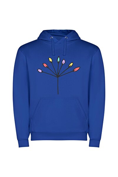 iLovePrints Blooming Kaleidoscope: Floral Illustration Φούτερ με κουκούλα σε ...