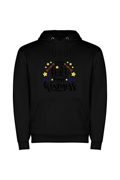 iLovePrints Kindness in Abstract: Aesthetic Impact! Φούτερ με κουκούλα σε χρώ...