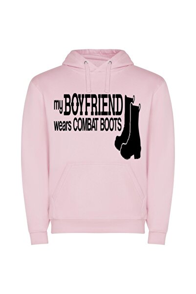 iLovePrints Fashionable Combat Friendship: Inspired Φούτερ με κουκούλα σε χρώ...