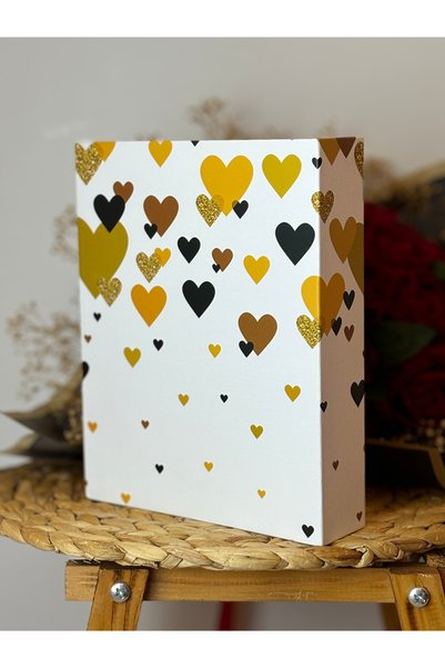 Rabsev Photo Album 15X21Cm 100 Photo Capacity Colorful Love You Patterned Memory Album