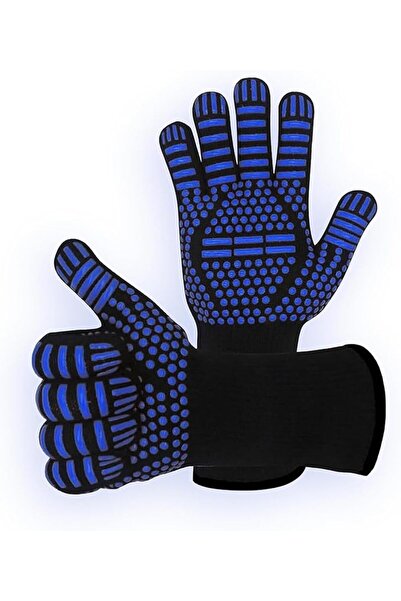 Yelajoy BBQ Gloves, 1472℉ Extreme Heat Resistant Oven Gloves - Non-Slip Silic...