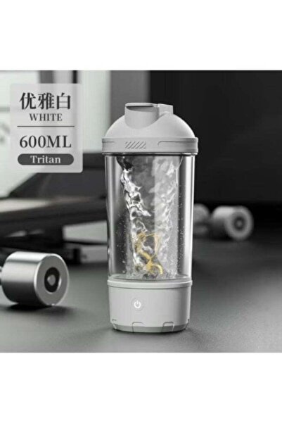 Generic Rechargeable Electric Automatic Rotating Tritan Protein Shaker Cup Sp...